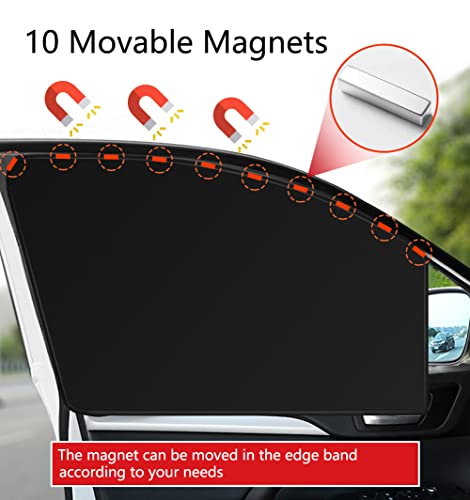 Blackout Car Side Window Sun Shades for Privacy