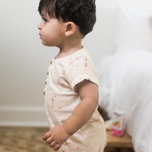 Burt’s Bees Baby Boys’ Organic Cotton Romper Set