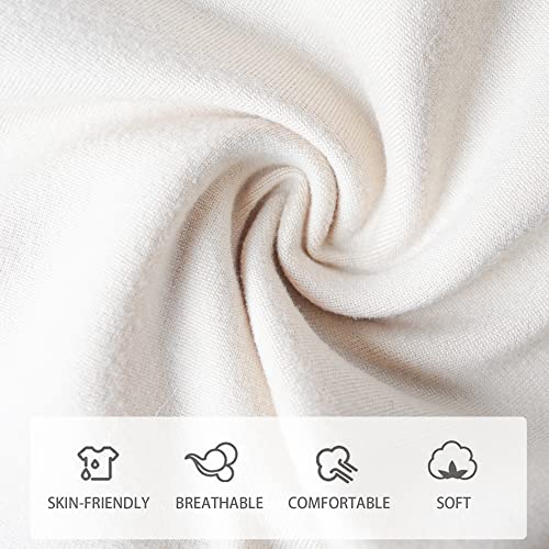 Konssy 6-Pack Newborn Knot Beanie Hats for 0–6 Months