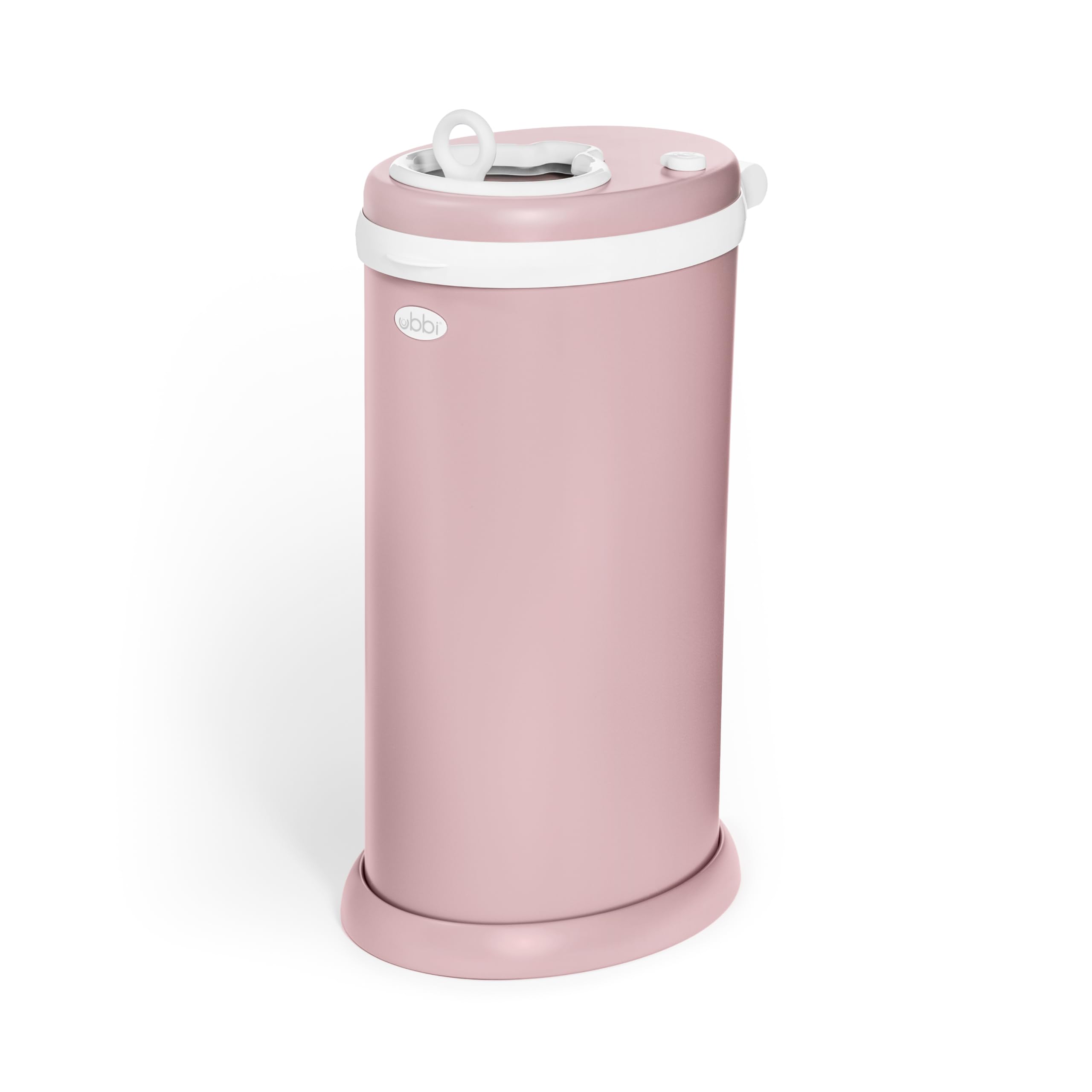 Ubbi Steel Odor-Locking Diaper Pail with Standard Bags