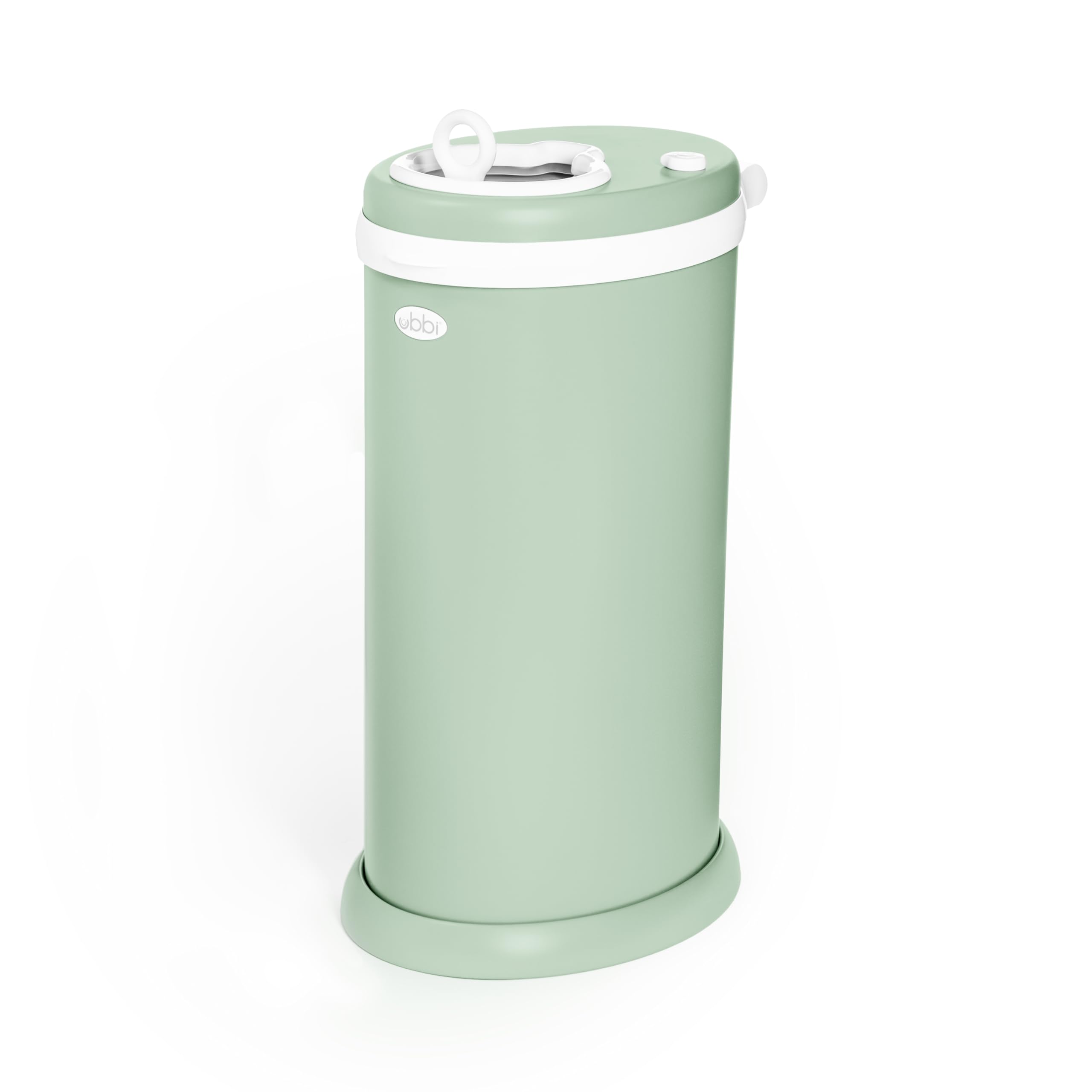 Ubbi Steel Odor-Locking Diaper Pail with Standard Bags