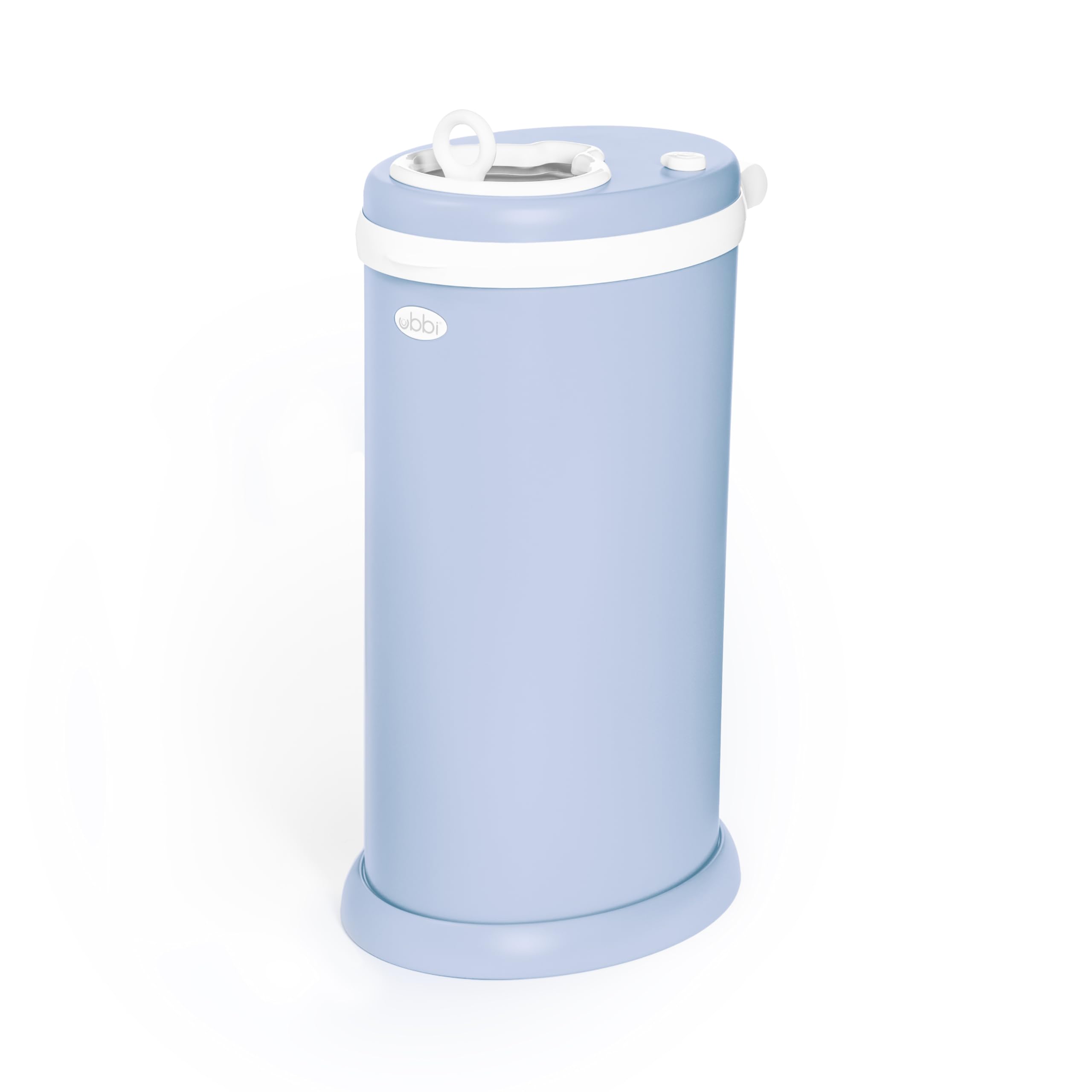 Ubbi Steel Odor-Locking Diaper Pail with Standard Bags