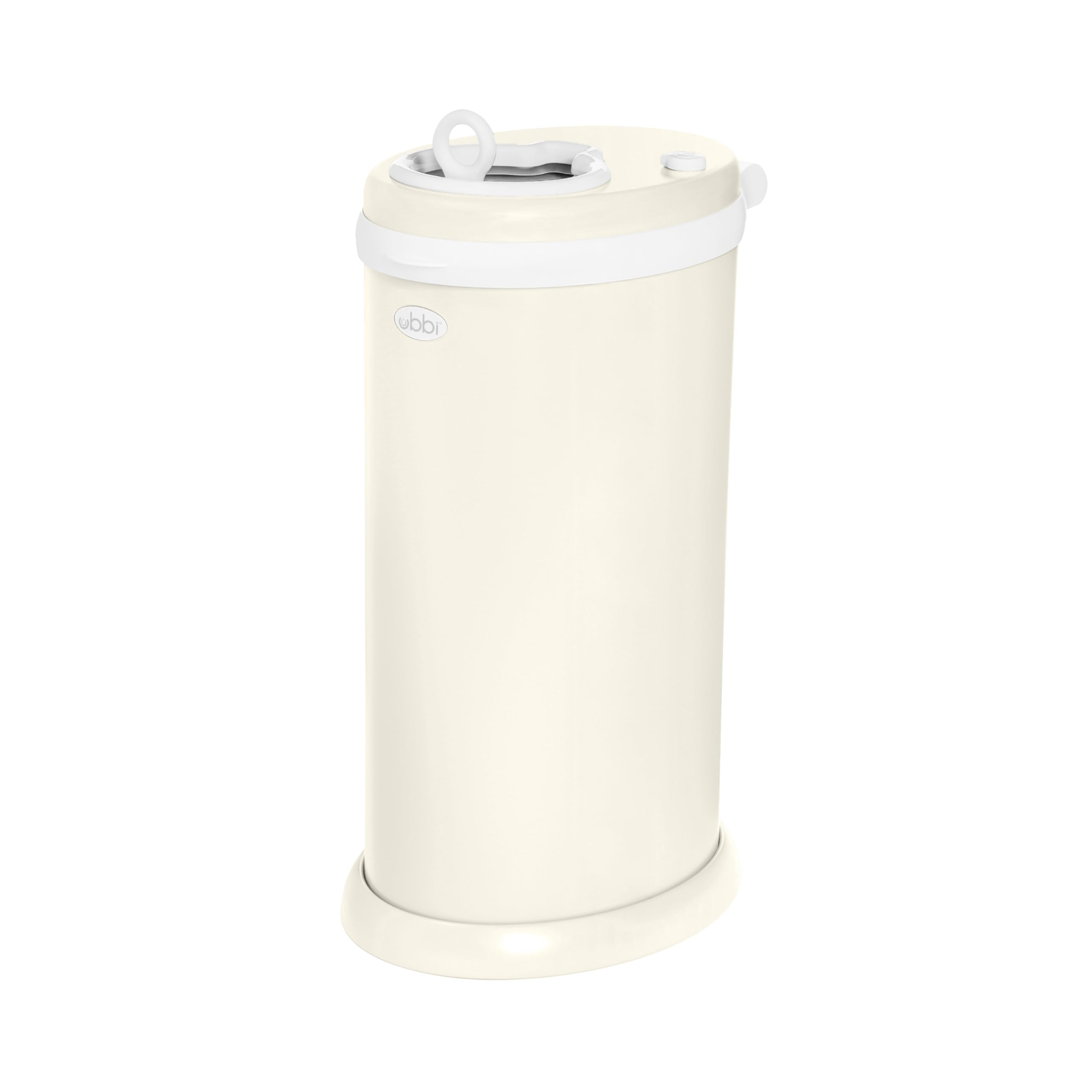 Ubbi Steel Odor-Locking Diaper Pail with Standard Bags
