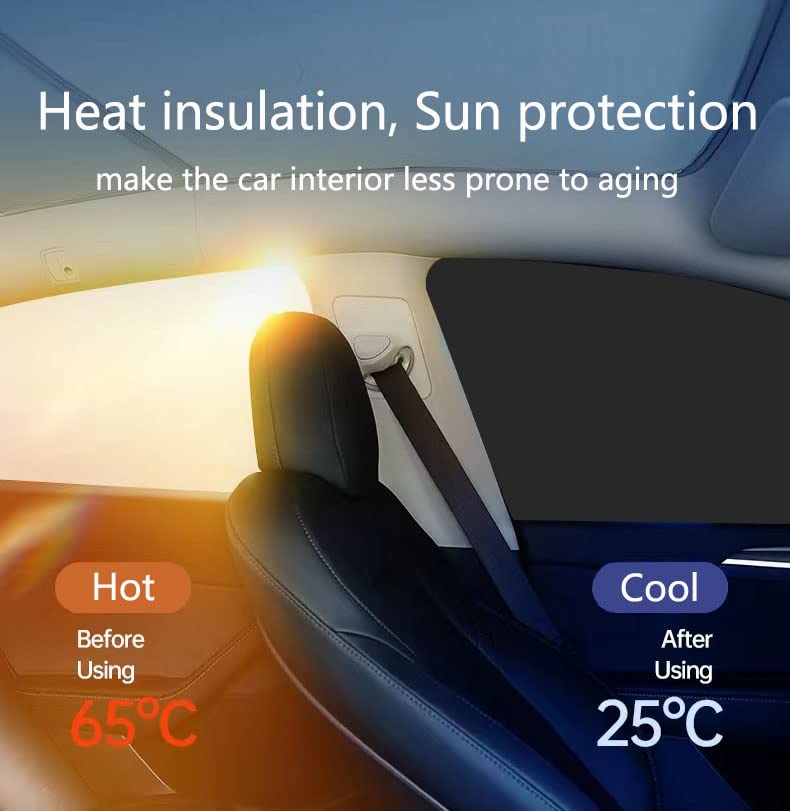 Blackout Car Side Window Sun Shades for Privacy