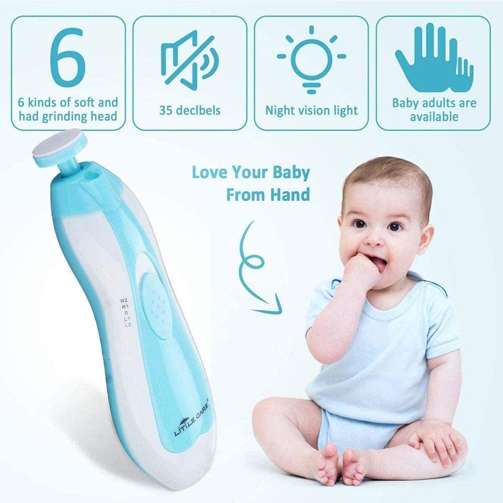 Qunlions Life Electric Baby Nail Trimmer and File
