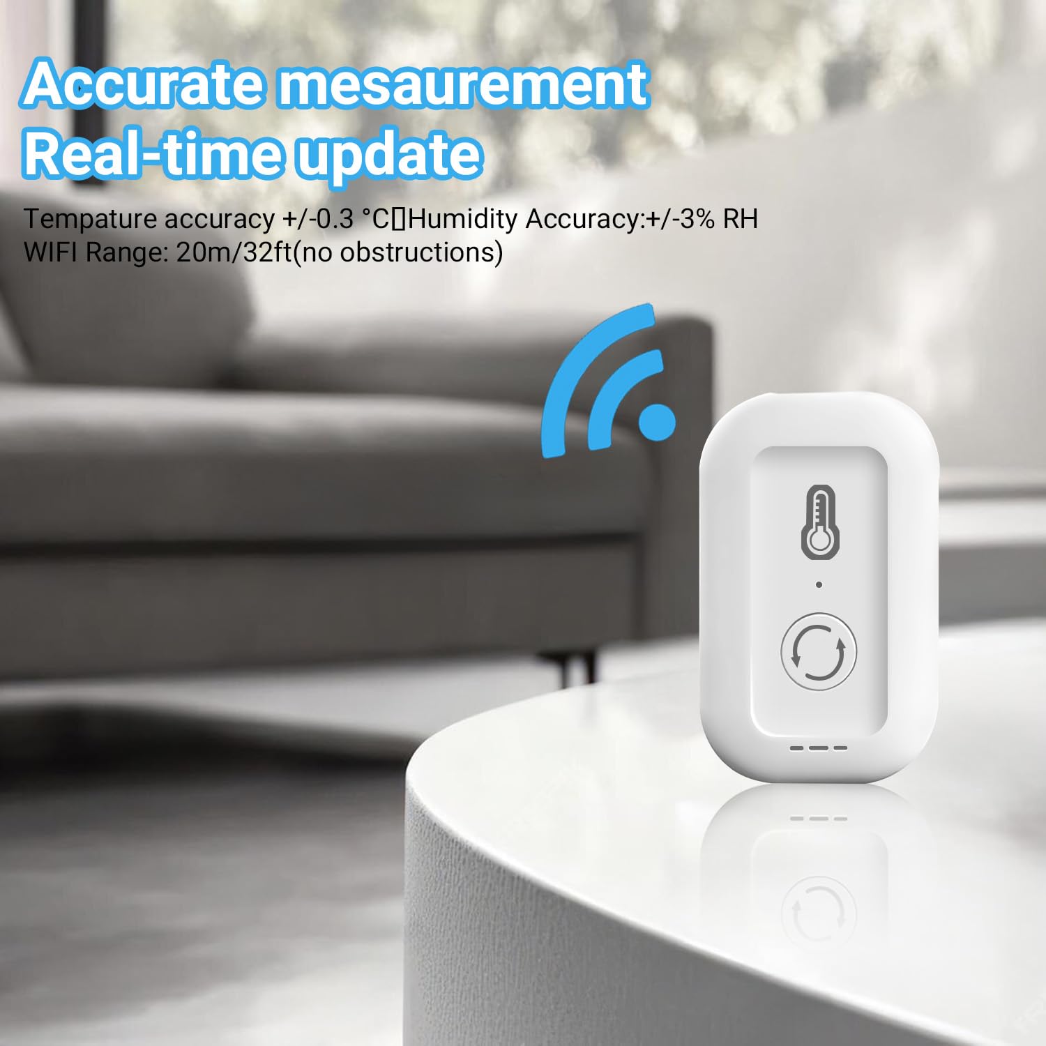 DAYBETTER Smart WiFi Nursery Thermometer and Hygrometer for Baby