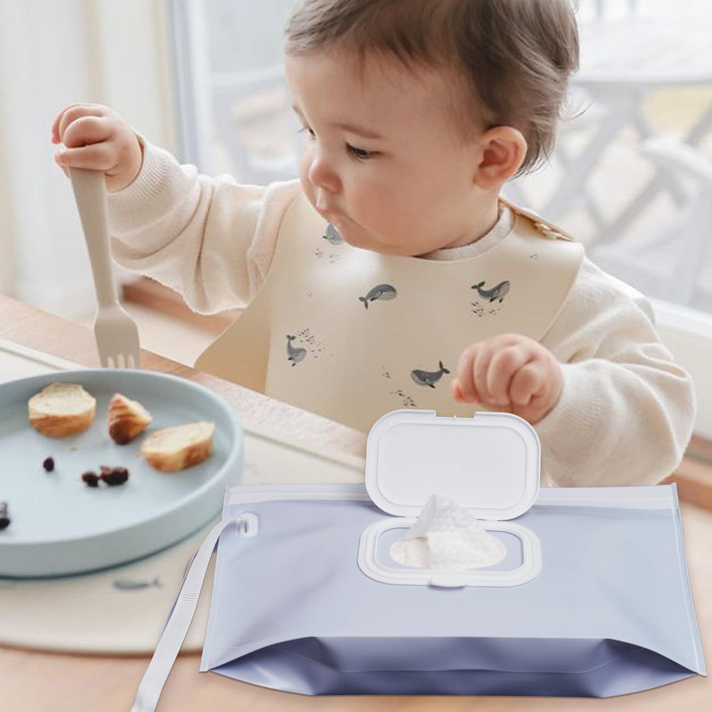 Cephira Portable Refillable Baby Wipes Dispenser Container