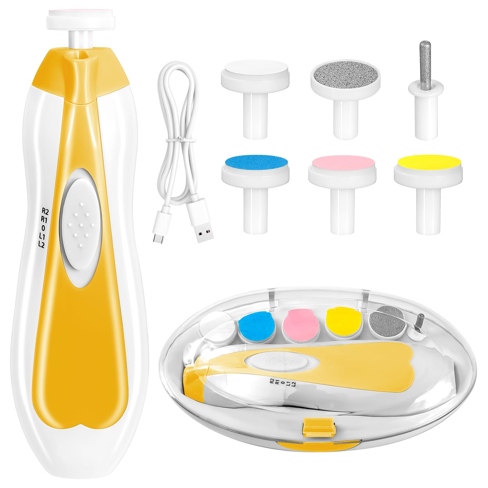 Qunlions Life Electric Baby Nail Trimmer and File