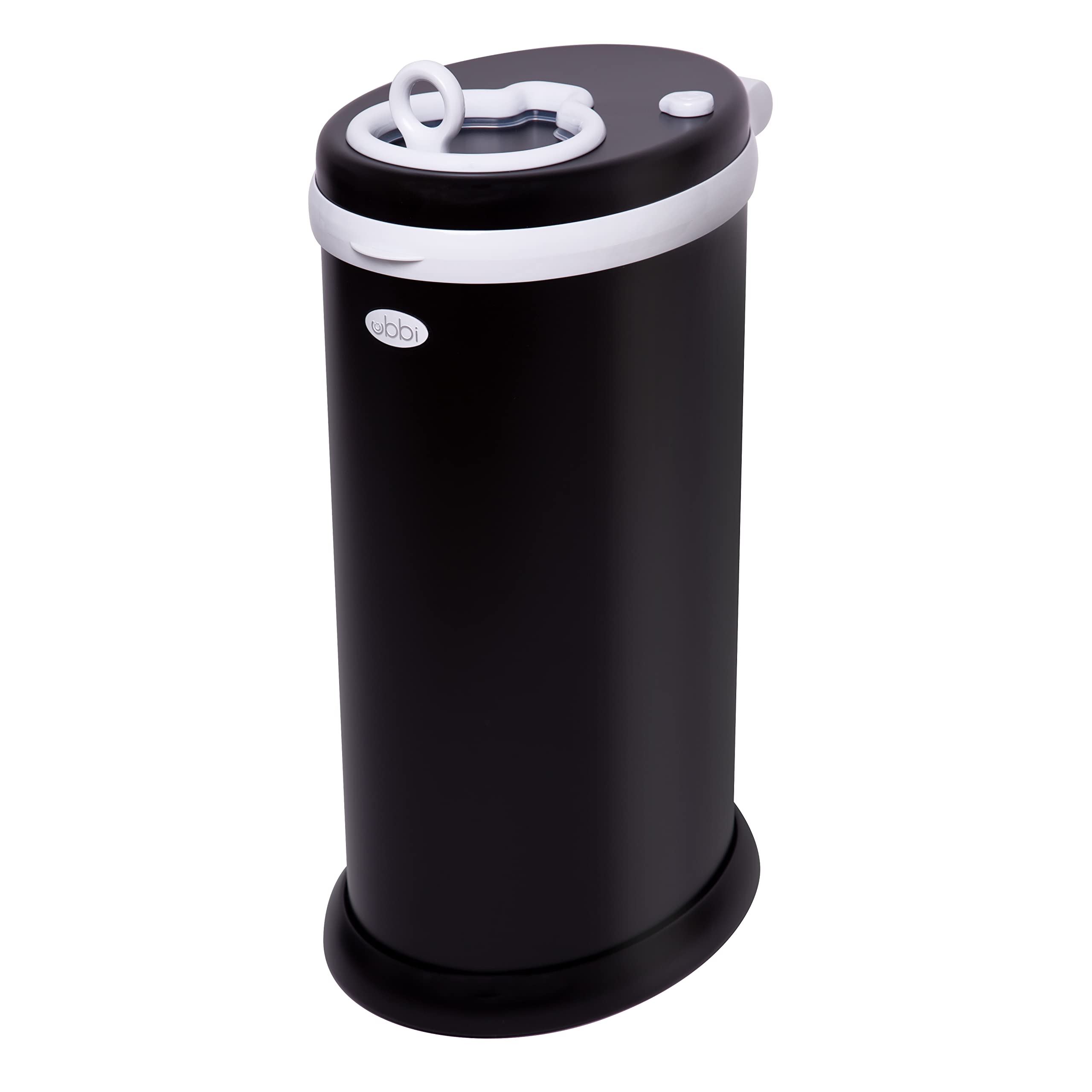 Ubbi Steel Odor-Locking Diaper Pail with Standard Bags