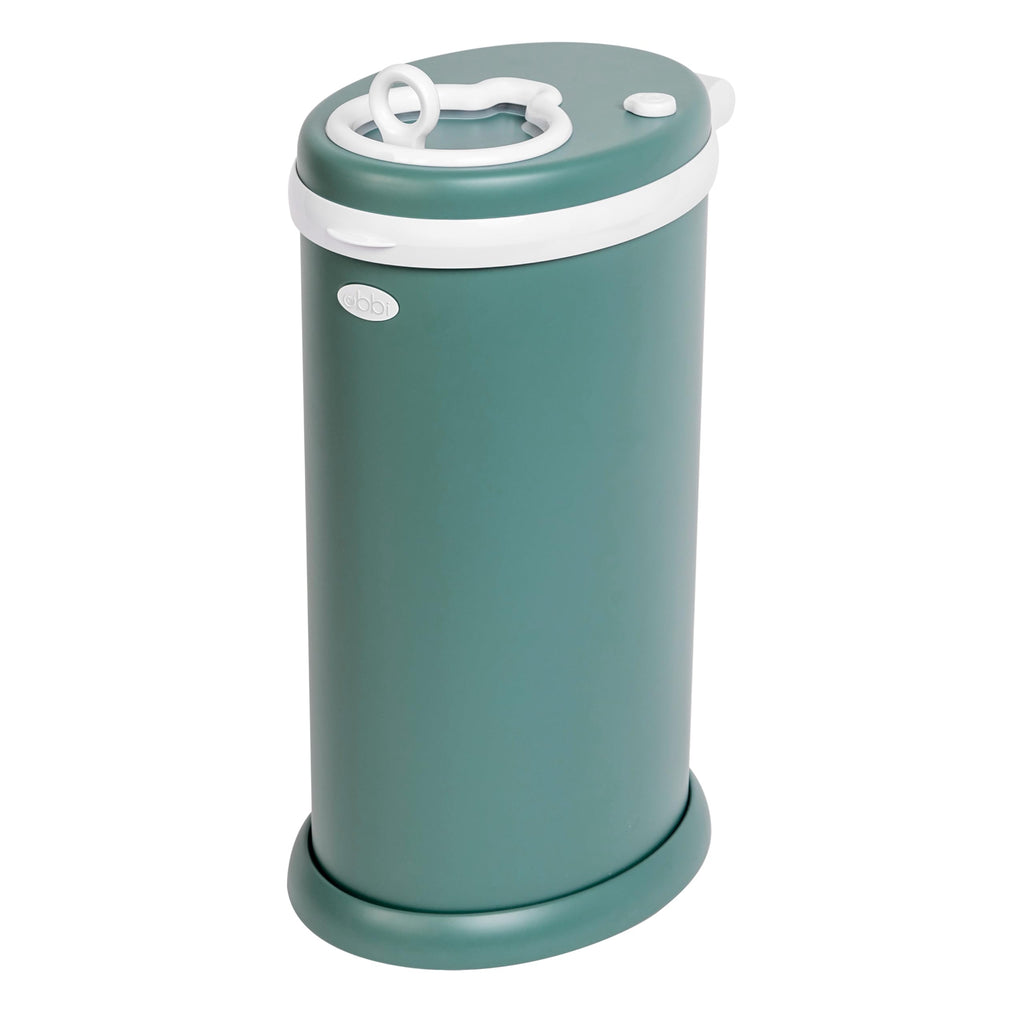 Ubbi Steel Odor-Locking Diaper Pail with Standard Bags