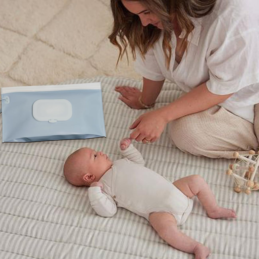 Cephira Portable Refillable Baby Wipes Dispenser Container