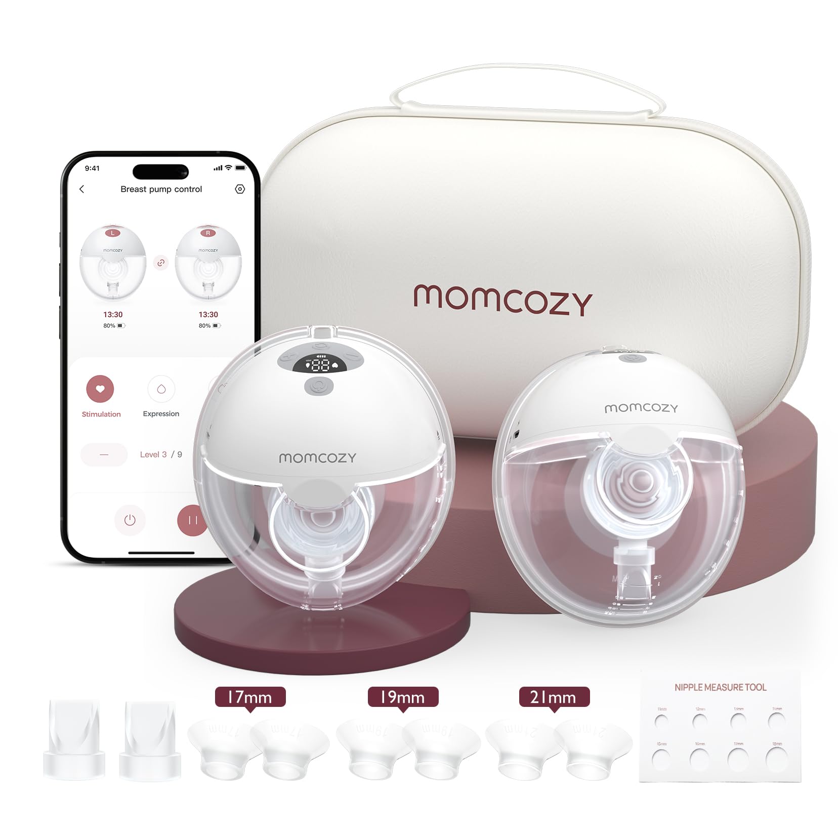 Momcozy M5 Smart with APP Hands-Free 24mm Work Mom