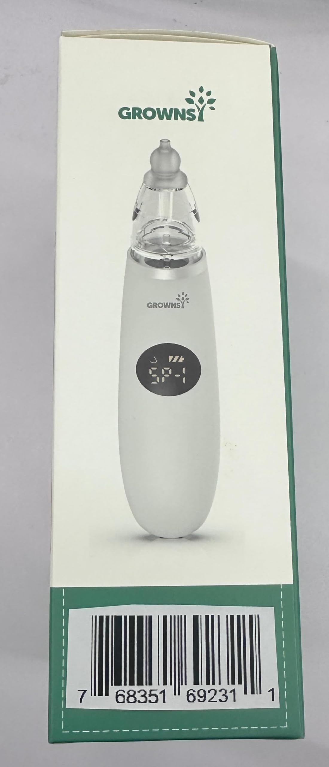 GROWNSY Electric Baby Nasal Aspirator with Music and Light