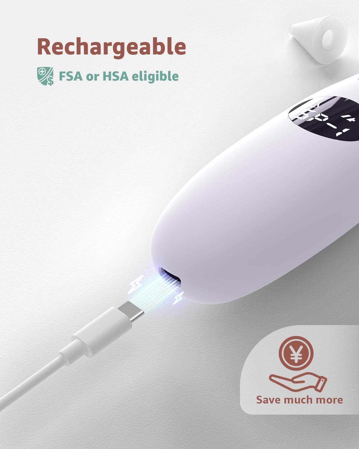GROWNSY Electric Baby Nasal Aspirator with Music and Light