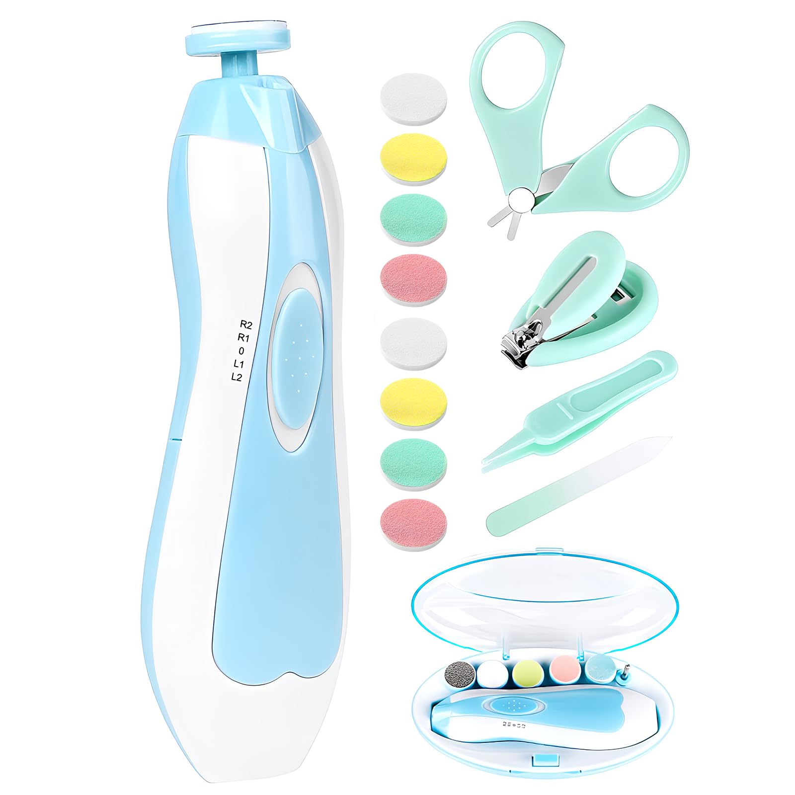 Qunlions Life Electric Baby Nail Trimmer and File