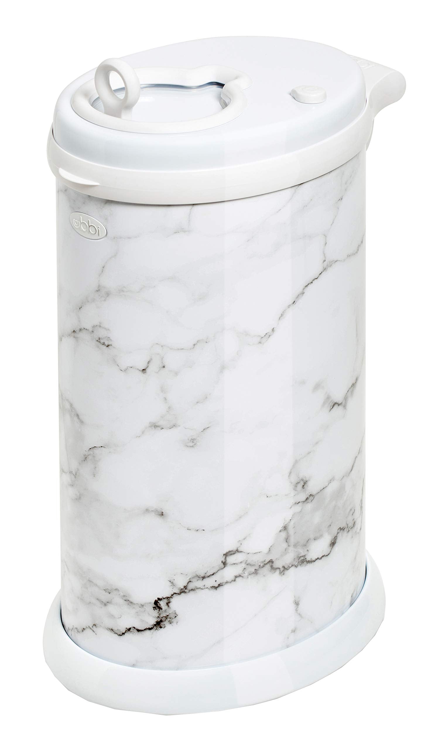 Ubbi Steel Odor-Locking Diaper Pail with Standard Bags