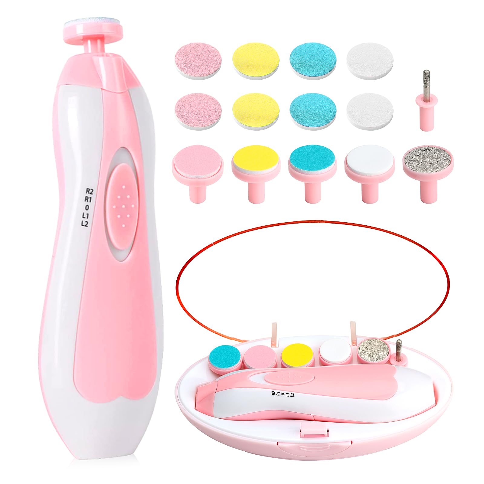 Qunlions Life Electric Baby Nail Trimmer and File