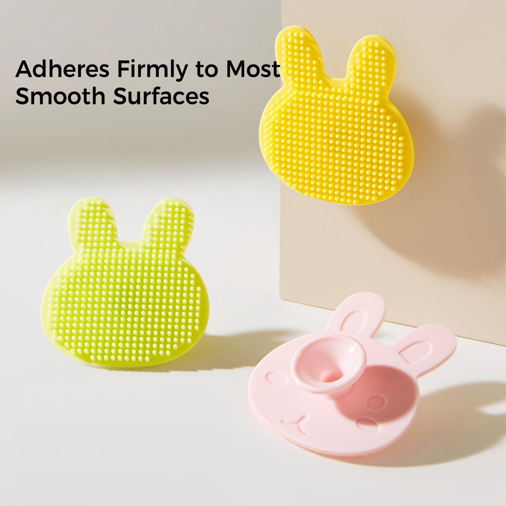 ihaveababy 3-Pack Silicone Baby Bath and Scalp Brushes