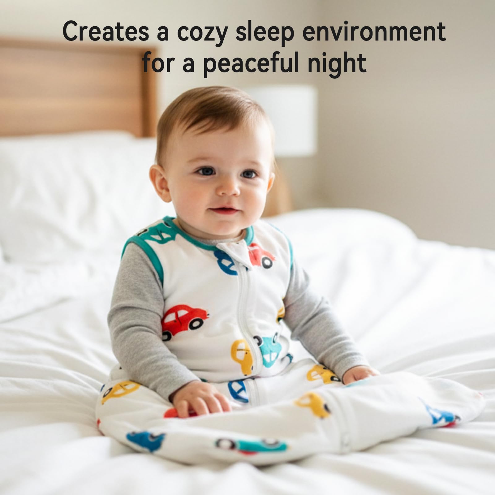 WarmWrap 3-Pack Cotton Baby Sleep Sacks, 0.5 TOG