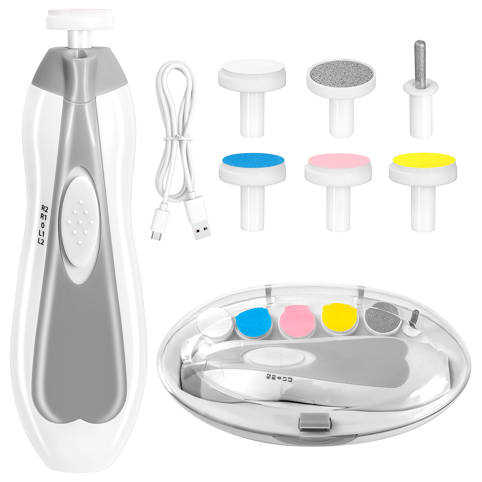 Qunlions Life Electric Baby Nail Trimmer and File