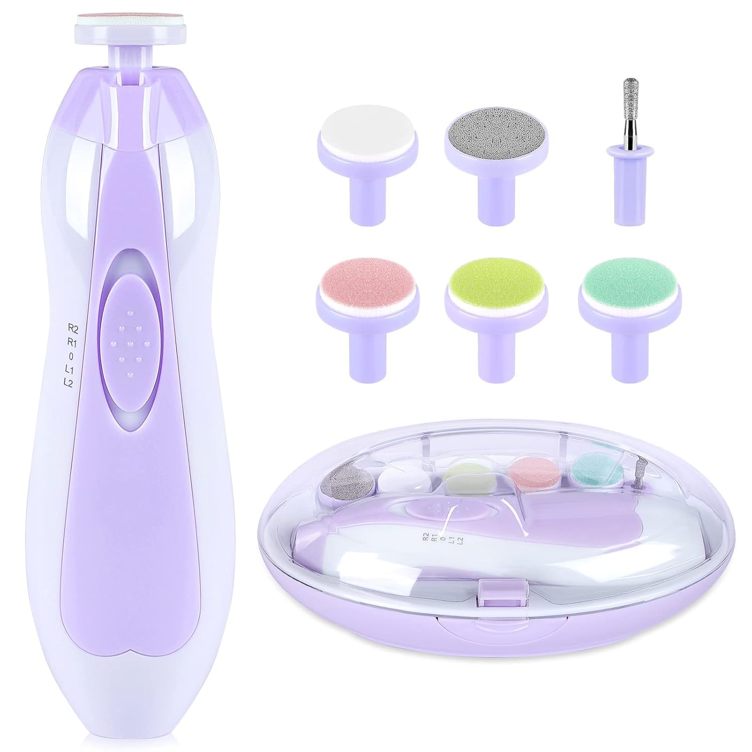 Qunlions Life Electric Baby Nail Trimmer and File