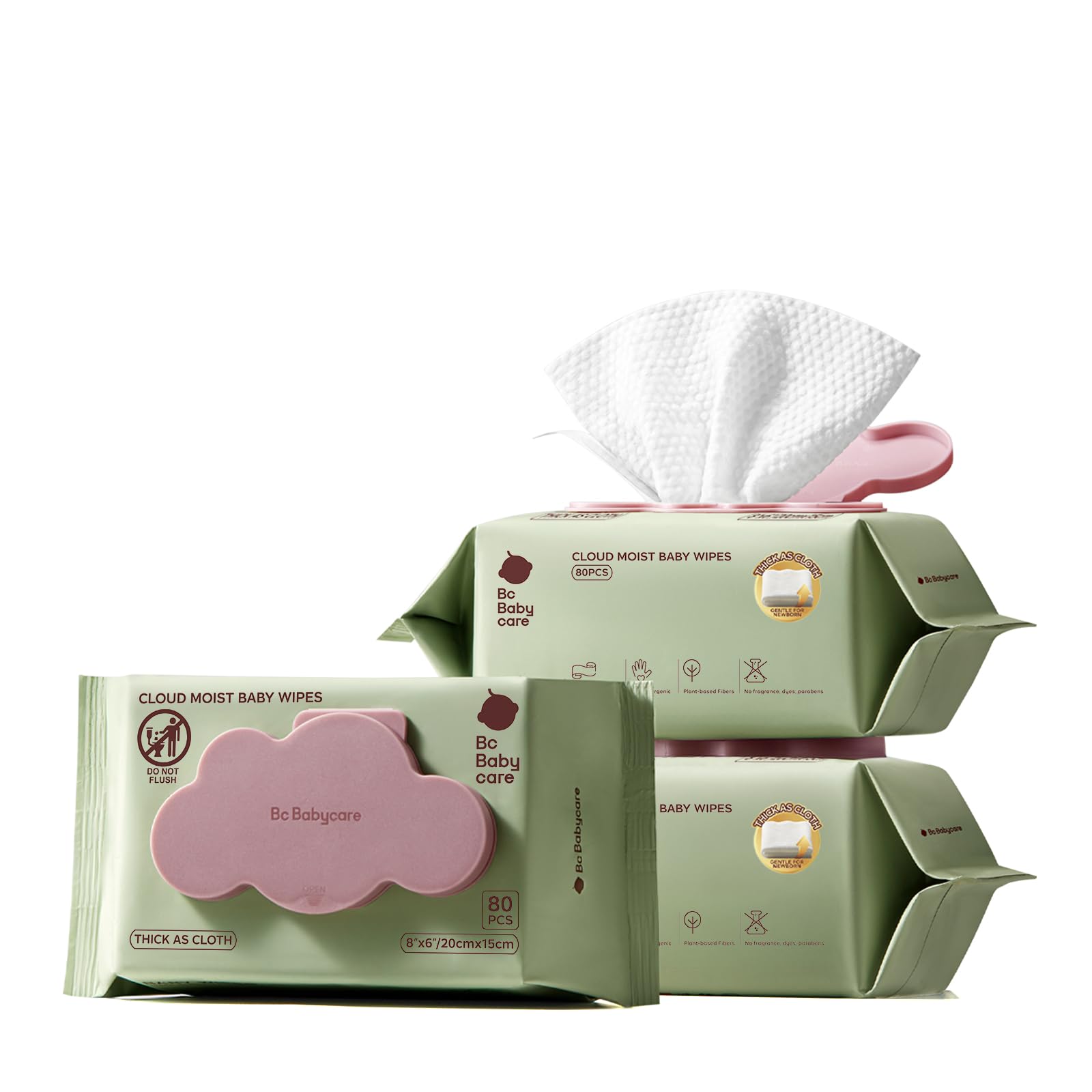 BC Babycare Cloud Moist XL Sensitive Skin Baby Wipes