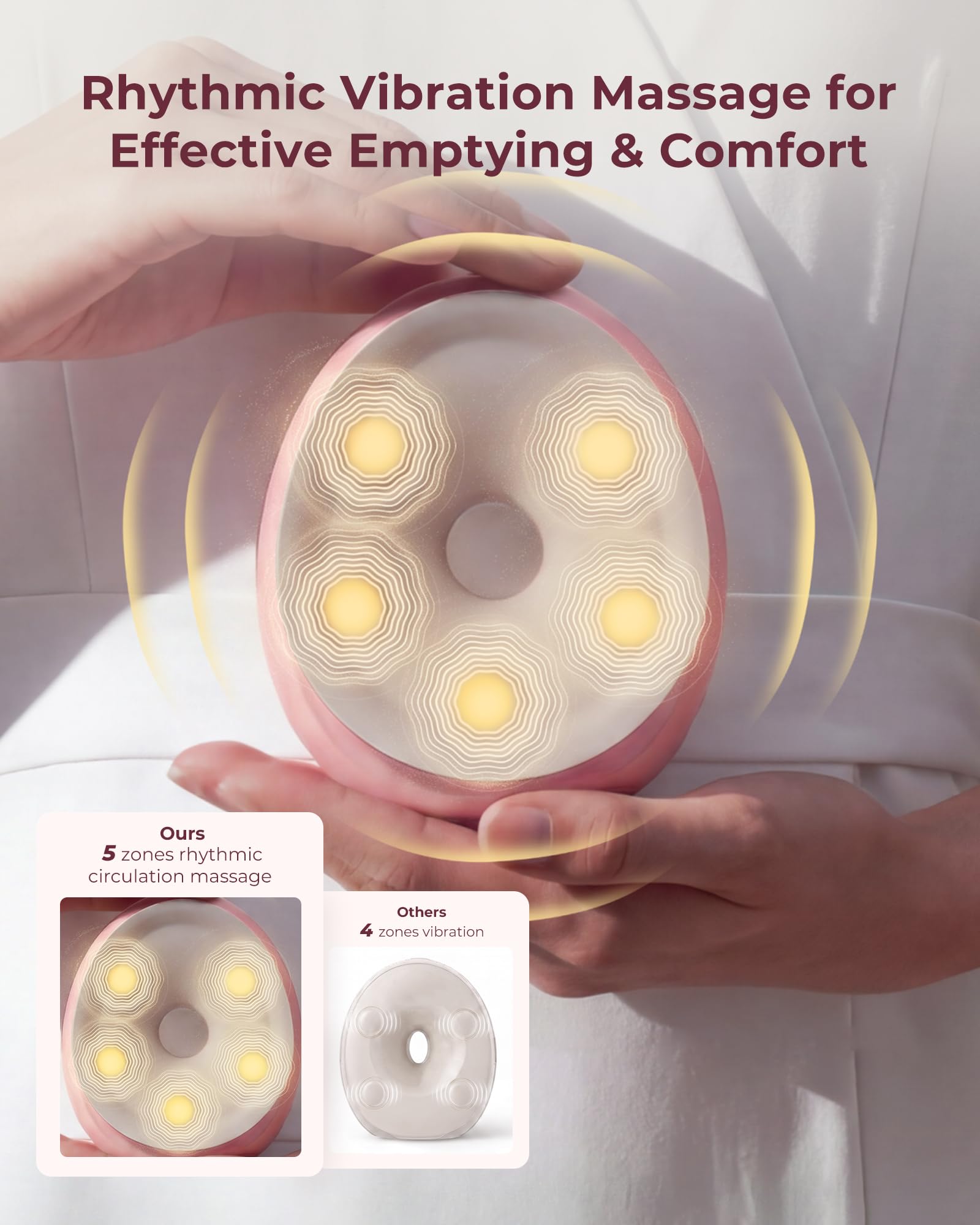 Momcozy M5 Smart with APP Hands-Free 24mm Work Mom