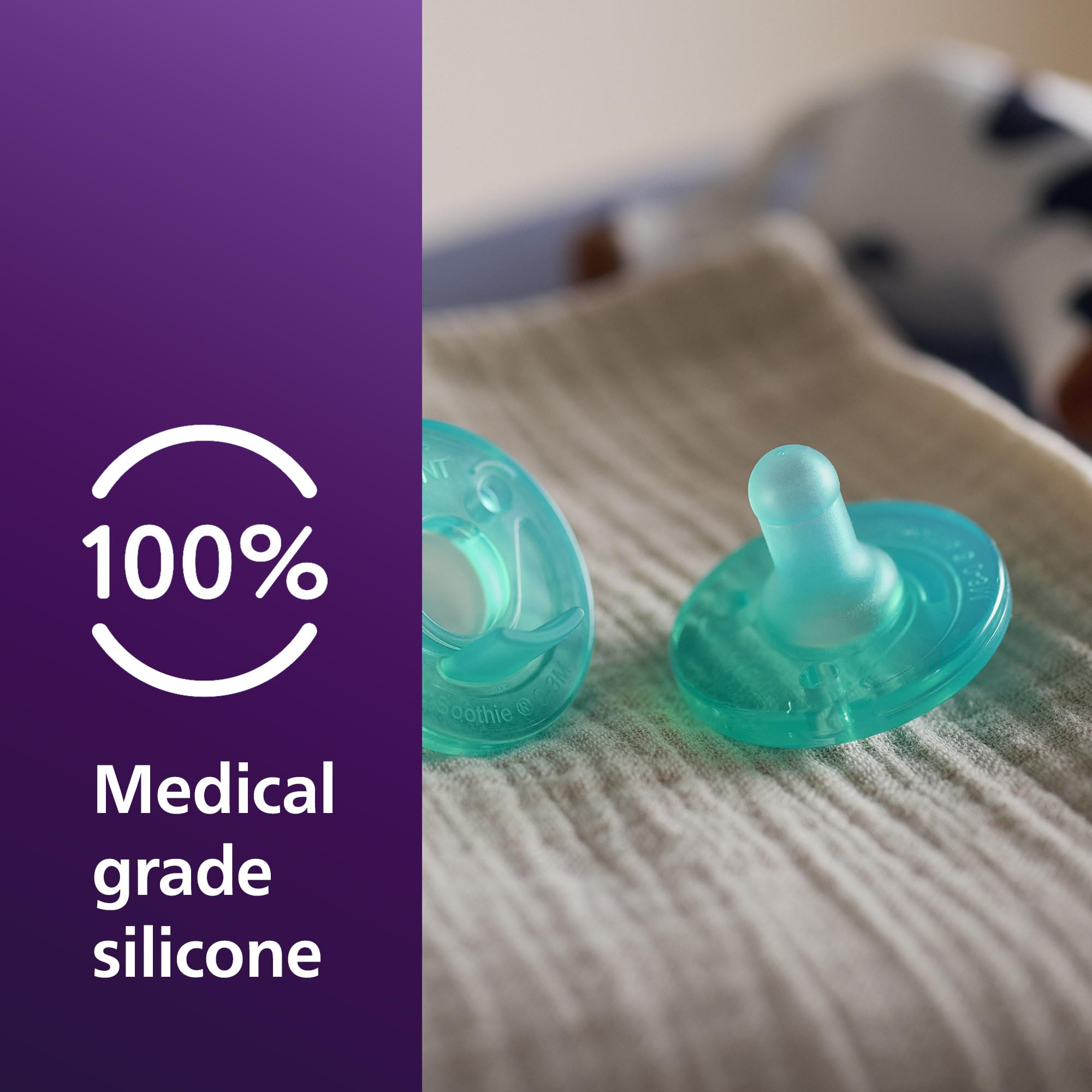 Philips AVENT Soothie Pacifiers for Babies 0–3 Months