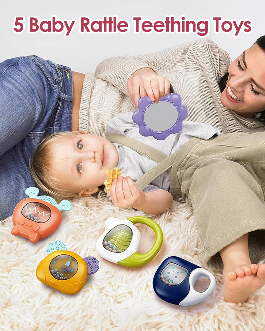 Dearlomum Piano Baby Play Gym and Tummy Time Mat