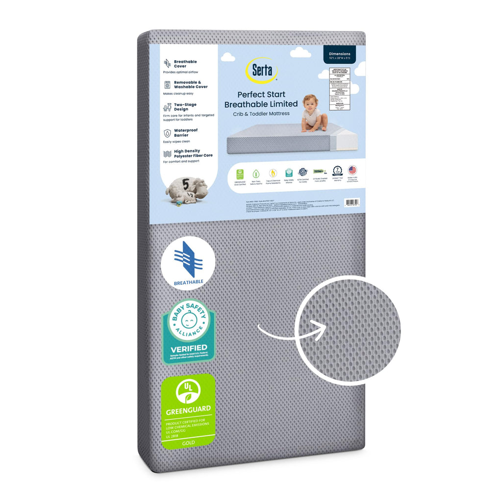 Delta Children Serta Perfect Start Dual-Sided Crib Mattress