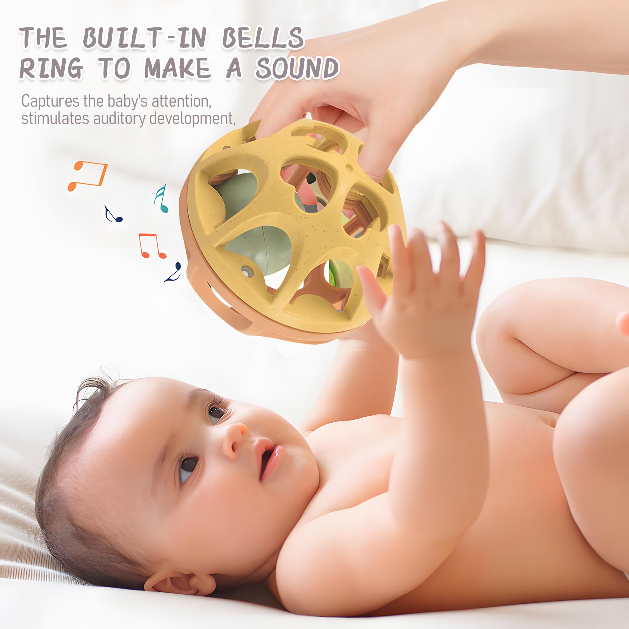 ROHSCE Textured Sensory Balls for Babies 3–12 Months