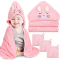 Sublaga Soft Absorbent Hooded Baby Bath Towel