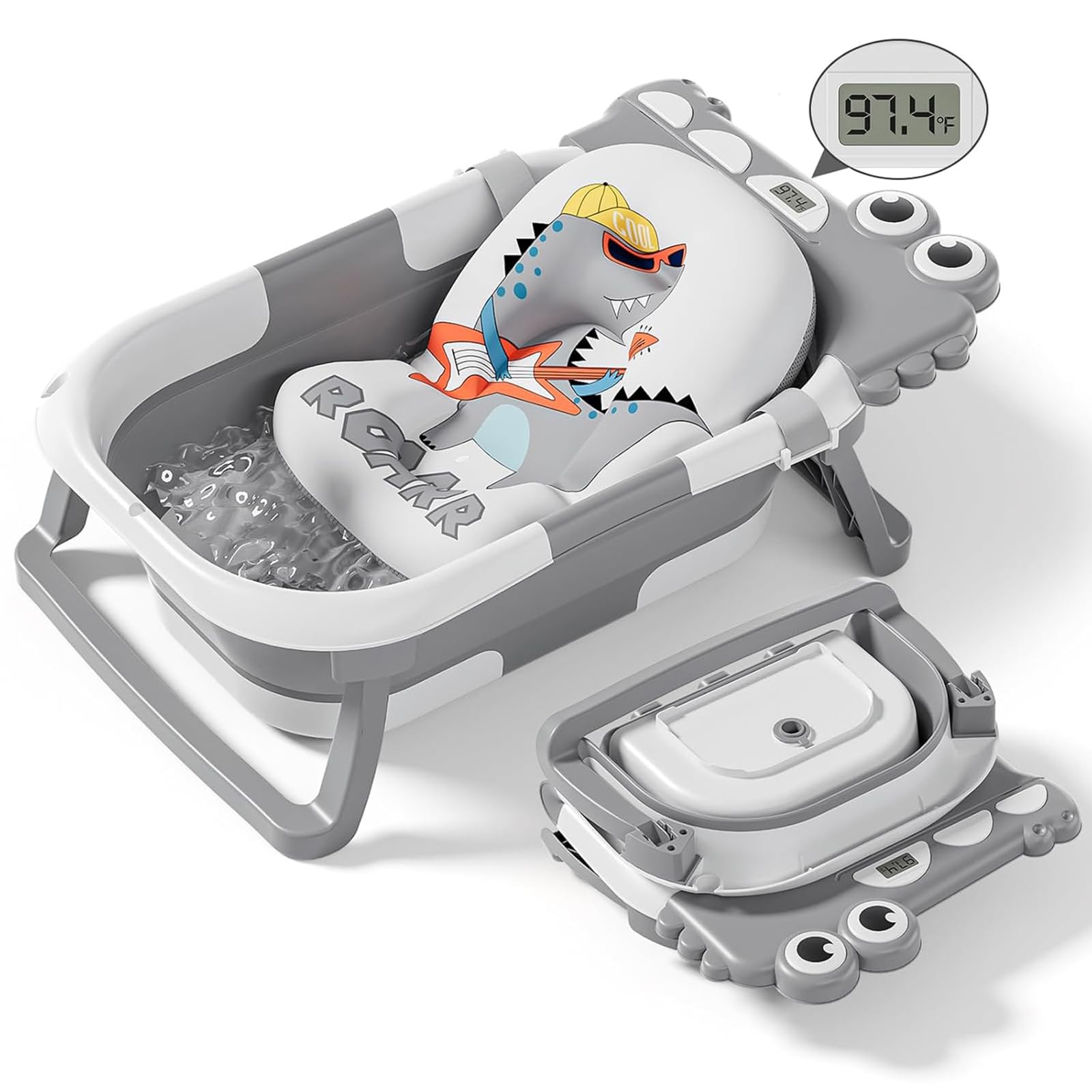 Collapsible Baby Bathtub for Newborns and Infants