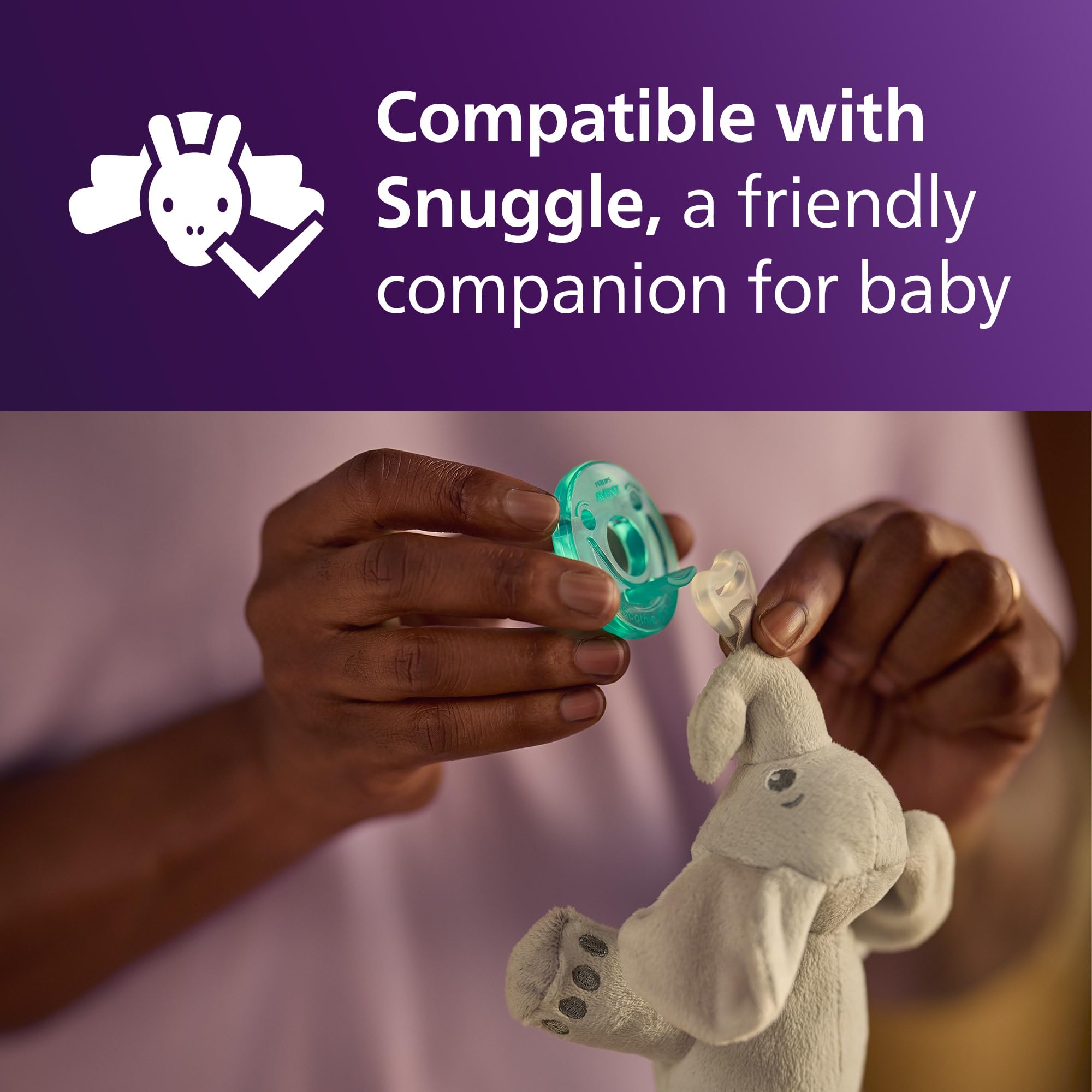 Philips AVENT Soothie Pacifiers for Babies 0–3 Months