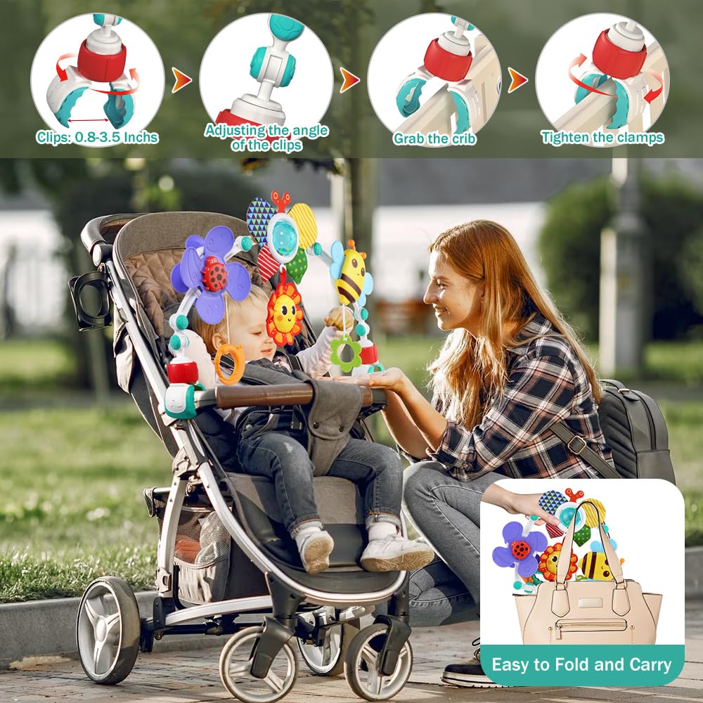 SINOMARS Baby Crib Mobile for Nursery and Bedtime
