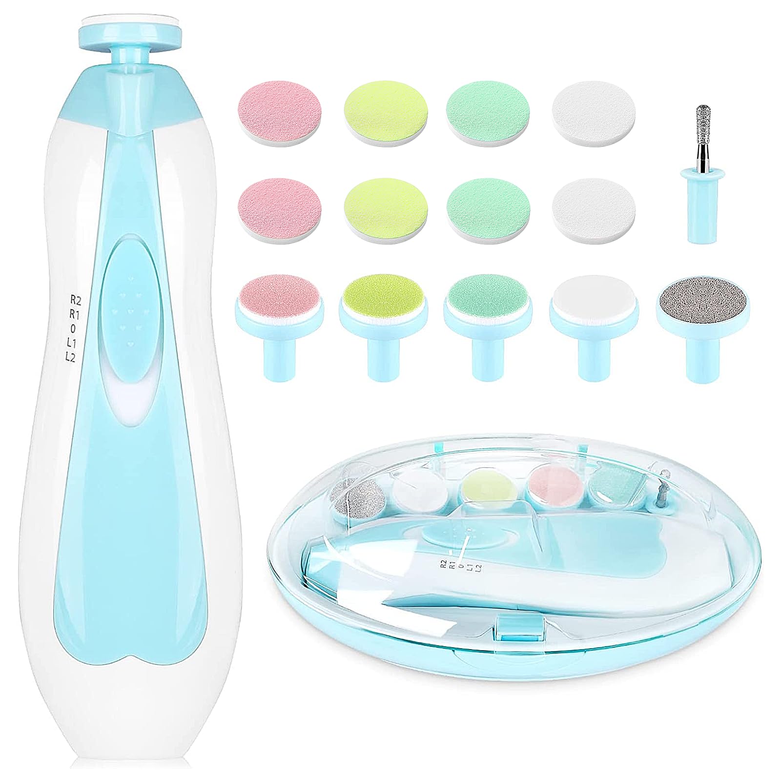 Qunlions Life Electric Baby Nail Trimmer and File