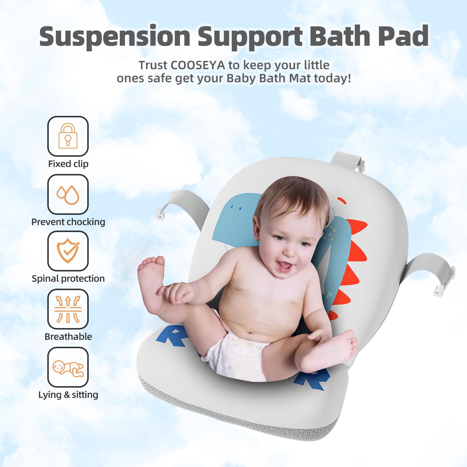 Collapsible Baby Bathtub for Newborns and Infants
