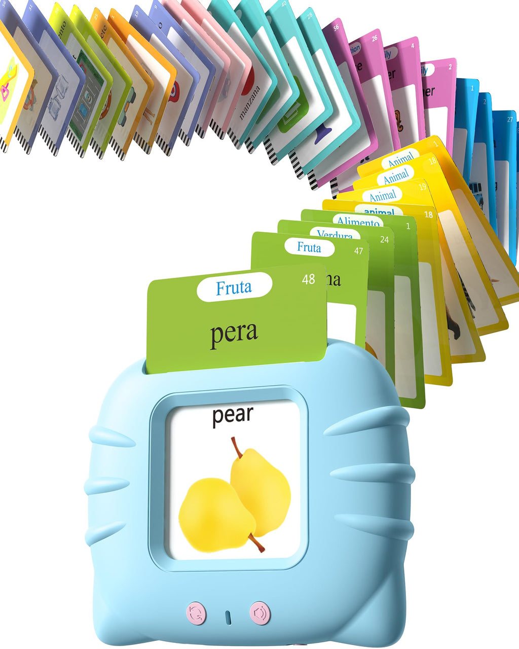 Airbition Montessori Talking Flash Cards for Toddlers