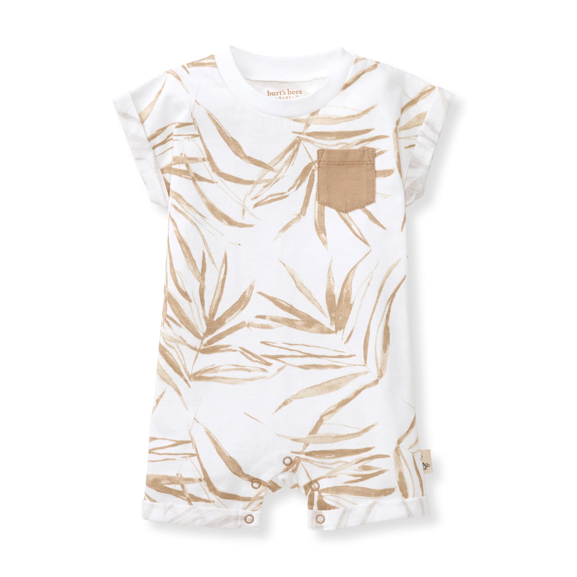 Burt’s Bees Baby Boys’ Organic Cotton Romper Set