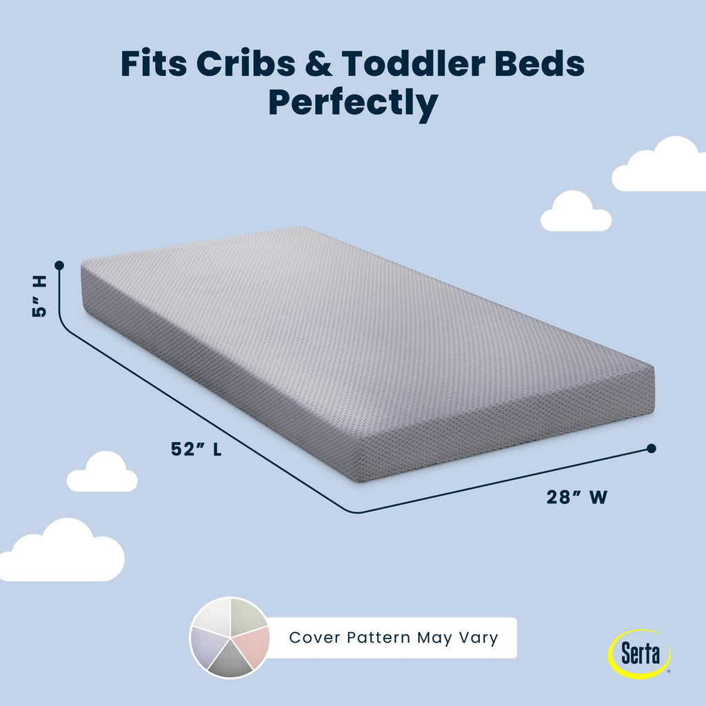 Delta Children Serta Perfect Start Dual-Sided Crib Mattress