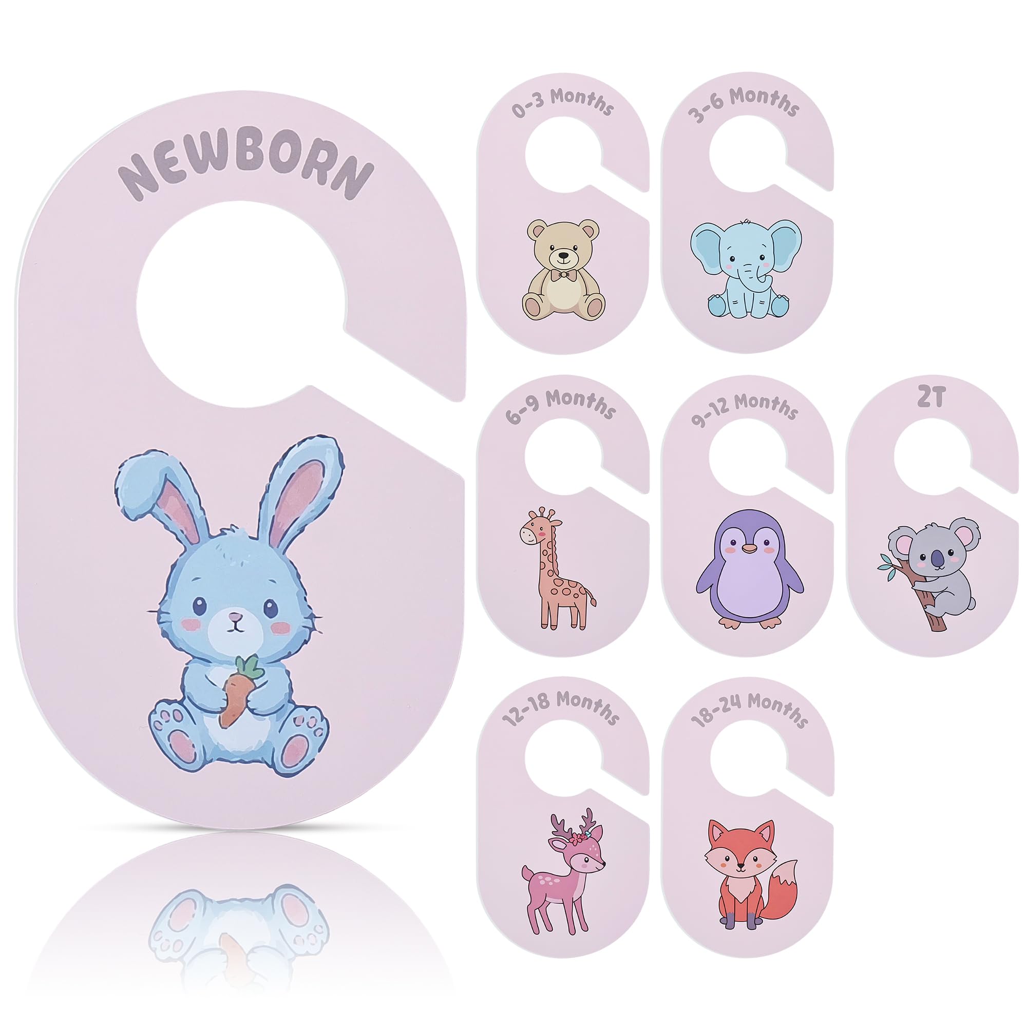 COOLBEBE Double-Sided Baby Closet Dividers
