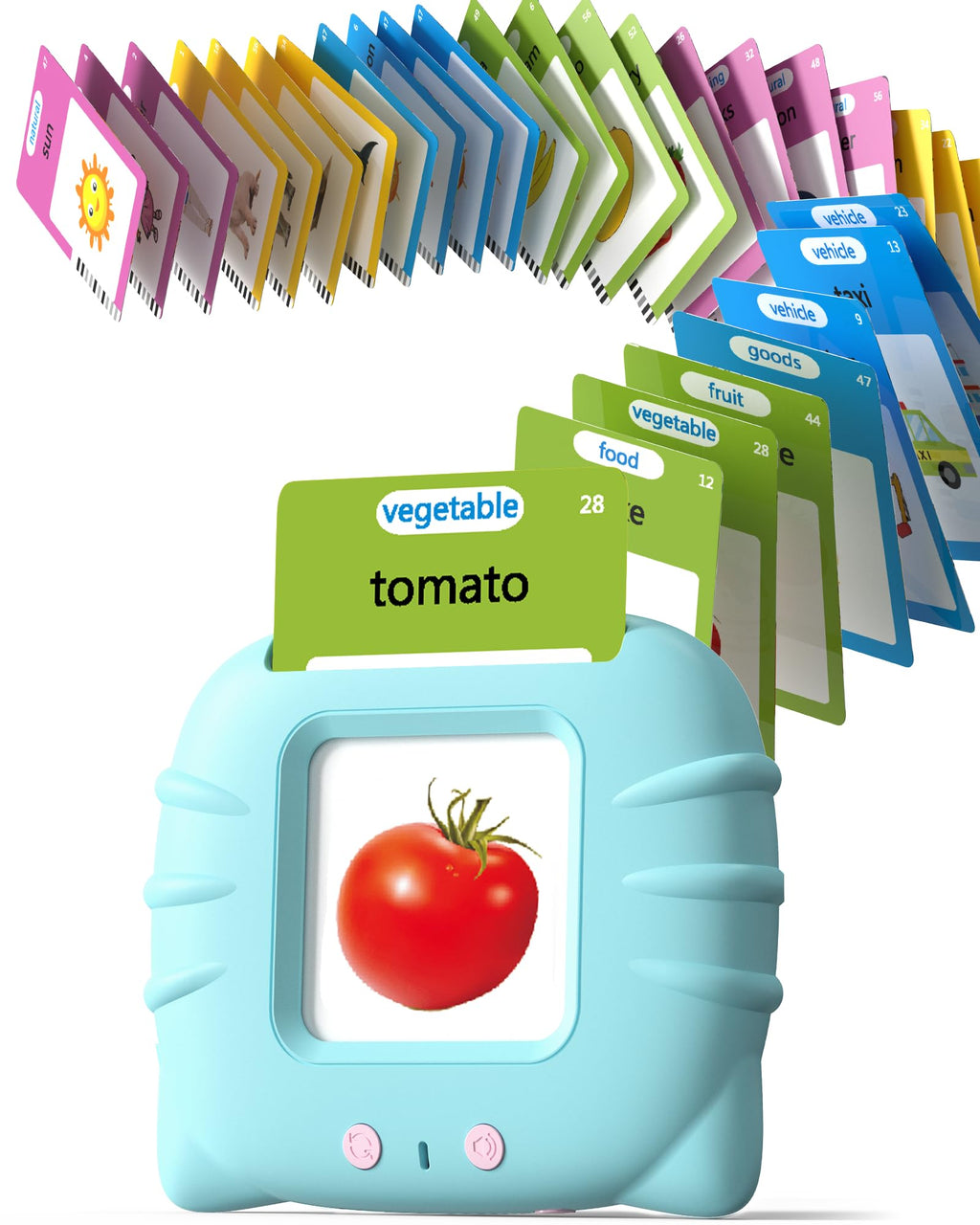 Airbition Montessori Talking Flash Cards for Toddlers