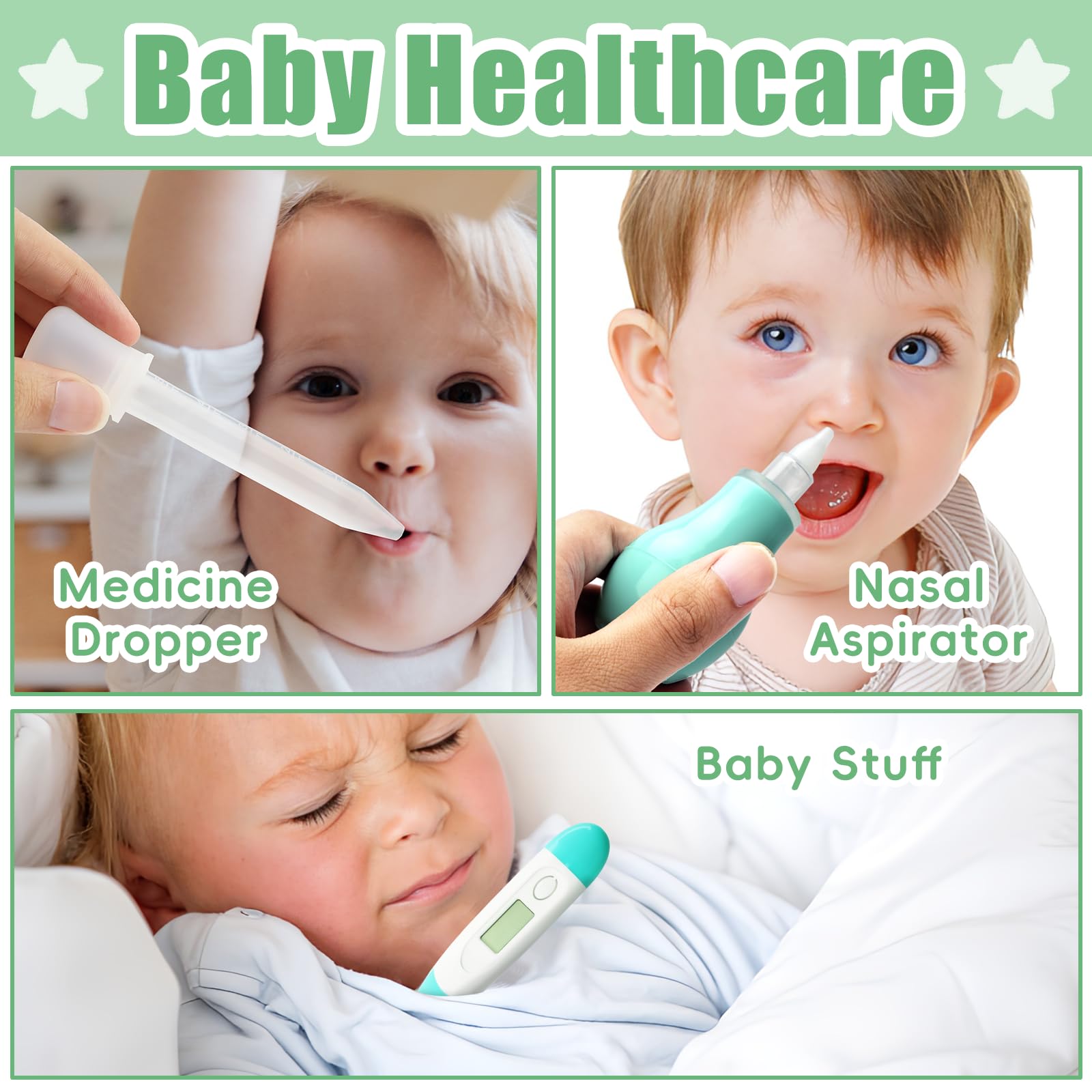 Newborn Baby Grooming Kit with Safety Care Essentials