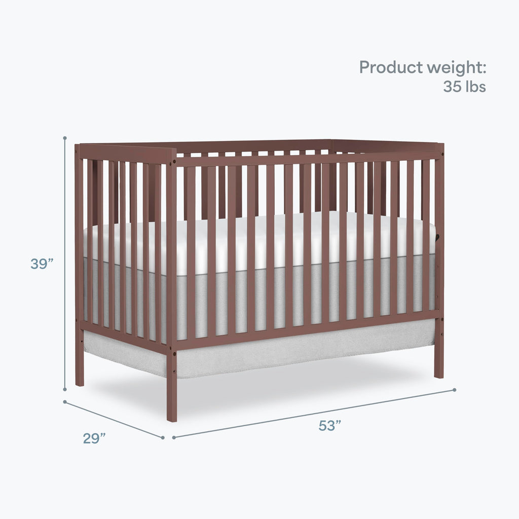 Dream On Me Synergy 5-in-1 Convertible Full-Size Crib