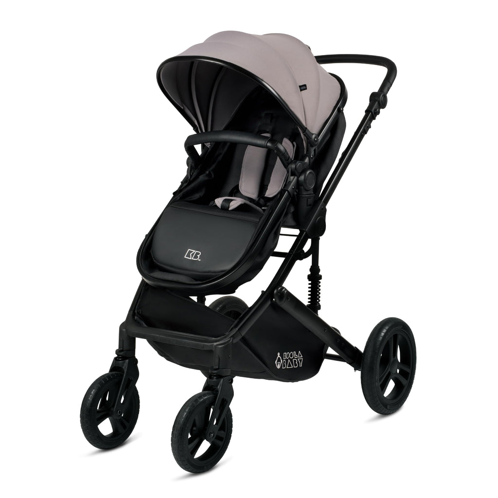 KOOLABABY 2-in-1 Foldable Stroller for Newborns and Toddlers