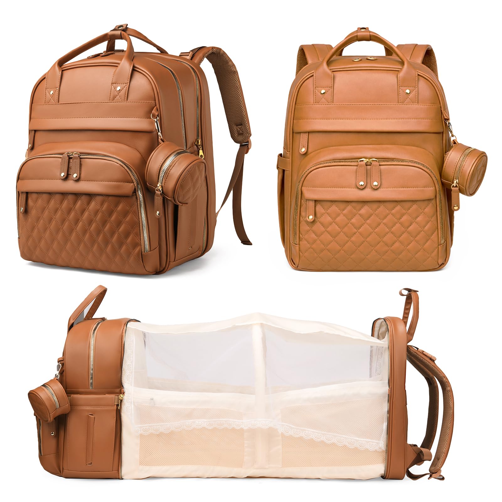 Astro Alan Waterproof Diaper Backpack with Changing Station