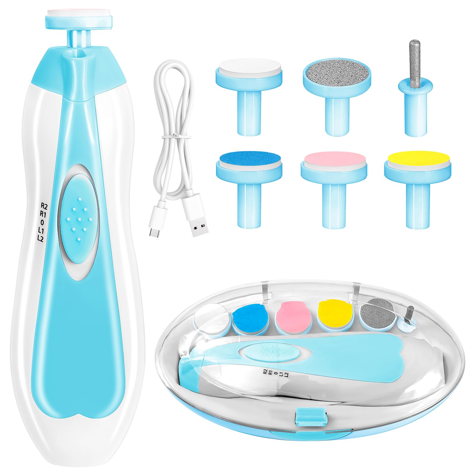 Qunlions Life Electric Baby Nail Trimmer and File