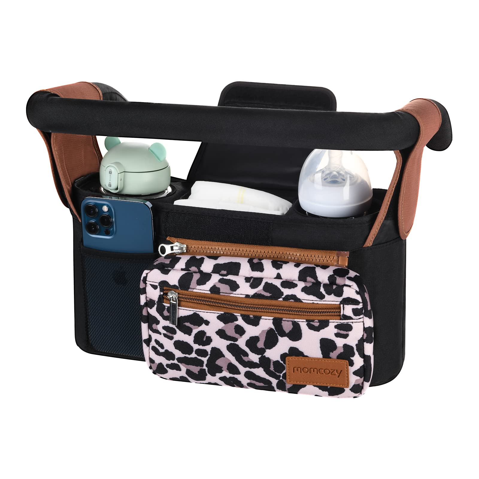 Momcozy Universal Stroller Organizer and Caddy