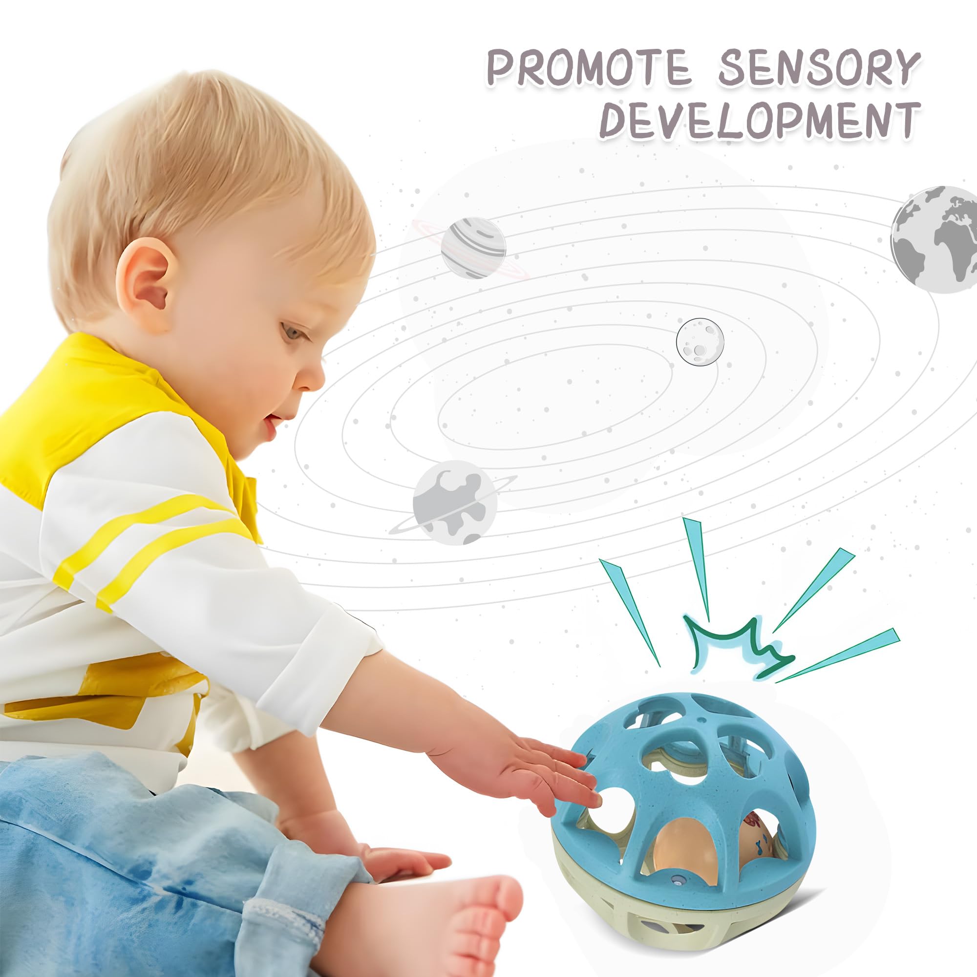 ROHSCE Textured Sensory Balls for Babies 3–12 Months