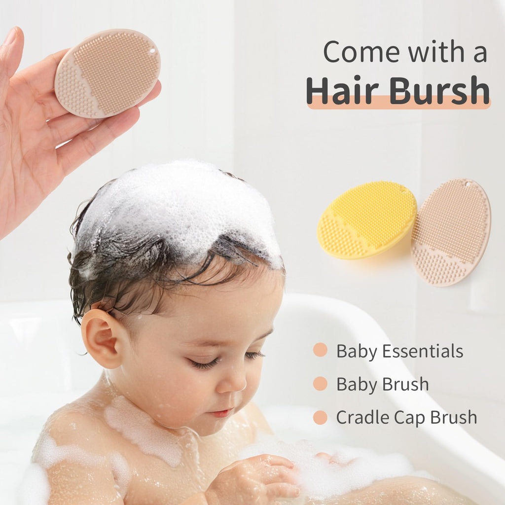 Soft Silicone Baby Bath Rinse Cup for Hair Washing